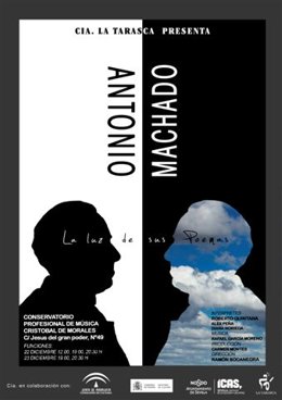 Cartel de 'Antonio Machado: la luz de sus poemas'