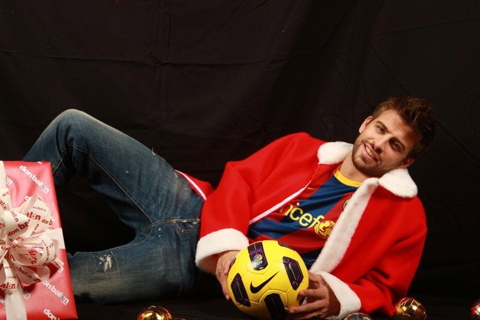 Piqué, Papa Noel 2010 de 'Don Balón'
