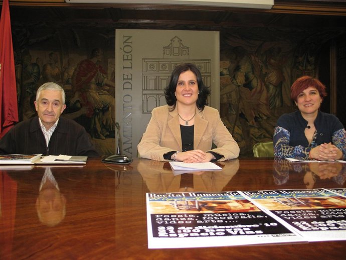 Presentación del recital en homenaje a Miguel Hernández.