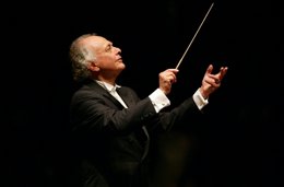 El director Lorin Maazel