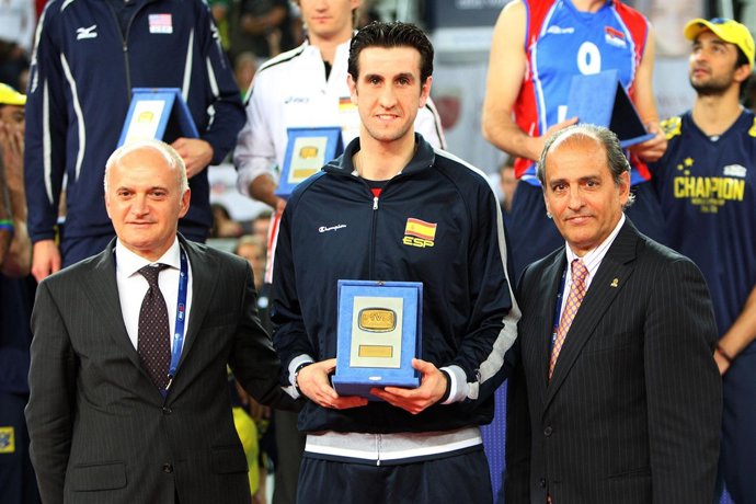 Ibán Pérez, voleibol 