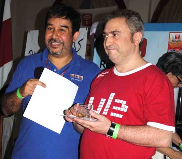  Juan Carlos Ayala logró el segundo puesto en la modalidad de 'duplicadas' 