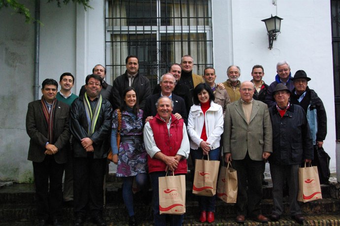 Nueva junta directiva de la organización.