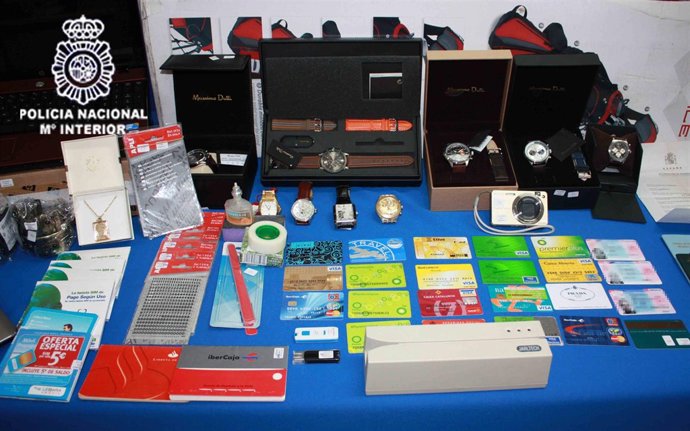 Objetos intervenidos