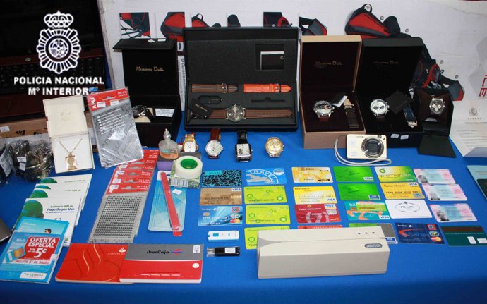 Objetos intervenidos