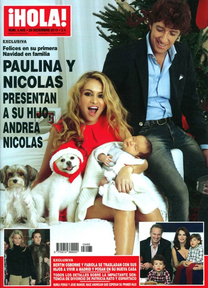 Portada de la revista ¡Hola!