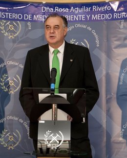 El presidente del ICOG, Luís Suárez, en un acto reciente