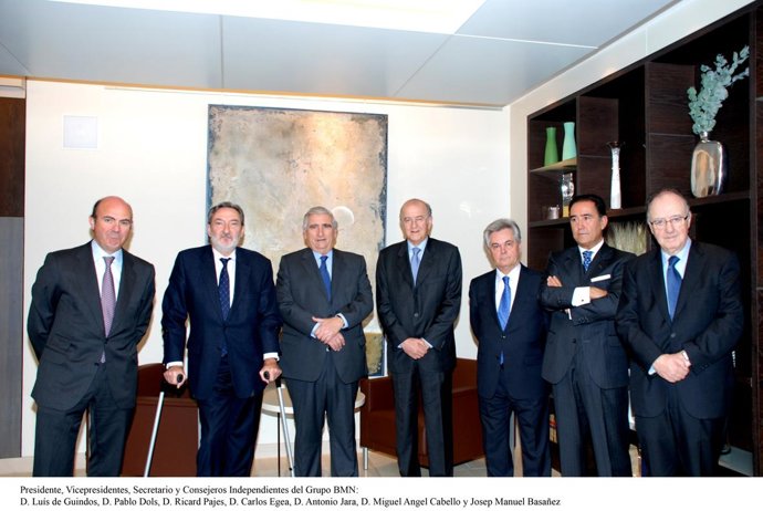 Presidente, vicepresidente, secretario y consejeros de Mare Nostrum