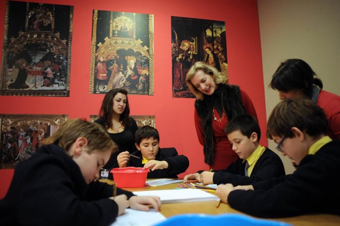 Paz Olmos en el Museo San Pío V