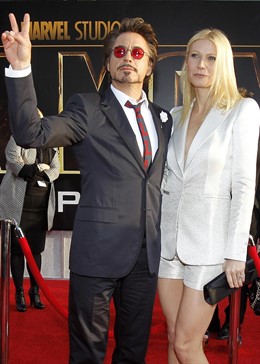 Robert Downey Jr. y Gwyneth Paltrow 