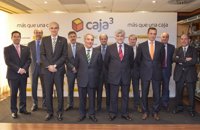 Economía.- (Ampl.) La sociedad central de Caja3 se constituye en Zaragoza para ganar competitividad y cuota de mercado