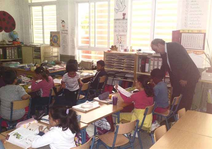 Aula de un colegio infantil