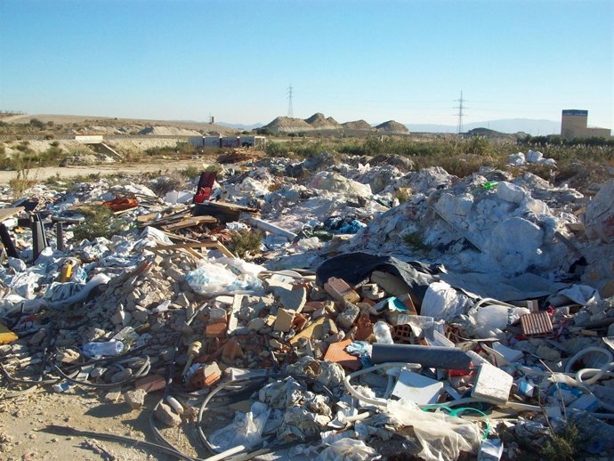 Imagen del vertedero