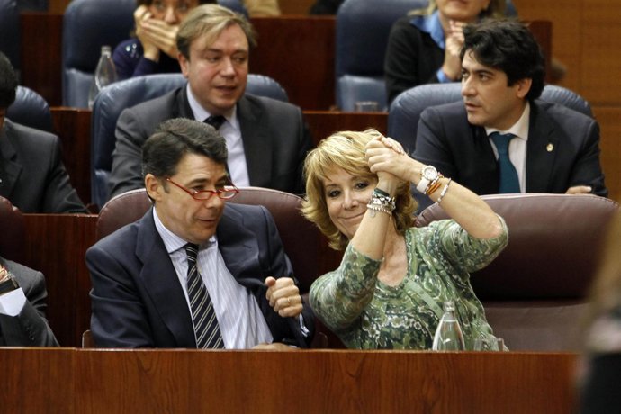 Fotografías De La Presidenta De La Comunidad De Madrid, Esperanza Aguirre, En La