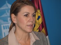 Cospedal dice al PSOE que "no se preocupe" por el sucesor de Zapatero porque "se llama Mariano Rajoy"