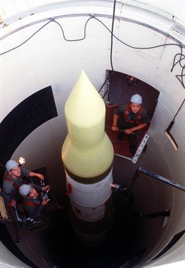 Silo de misiles nucleares en EEUU
