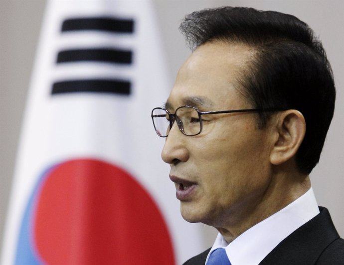 presidente surcoreano, Lee Myung Bak