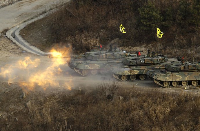 Maniobras militares de Corea del Sur