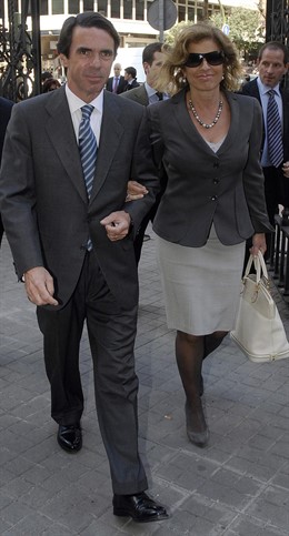 José María Aznar y Ana Botella 