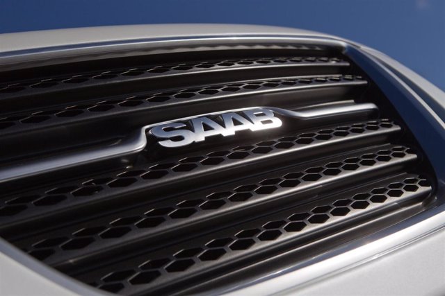 Logotipo de Saab en el 9-4x