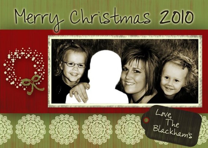 Docentes piden comisiones de servicios con una postal navideña