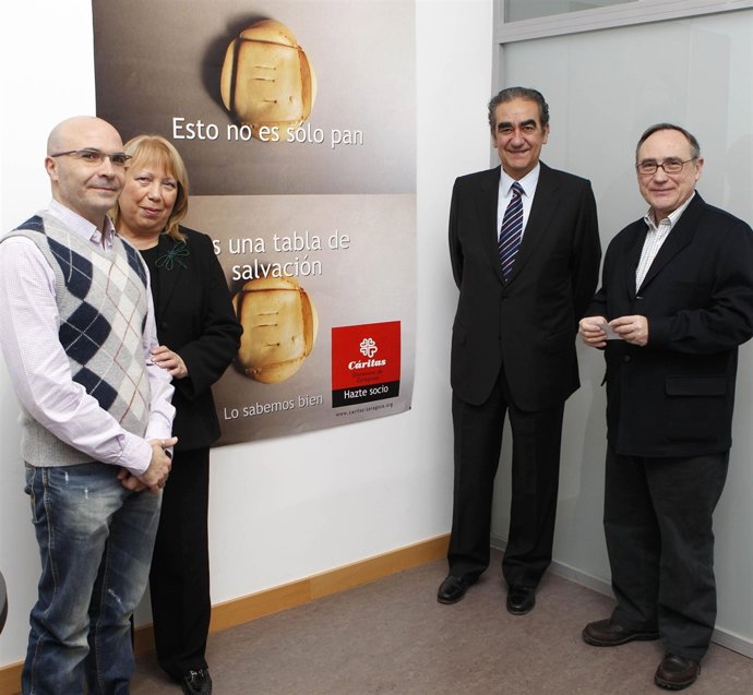 Donativo BSH Electrodomésticos a Cáritas