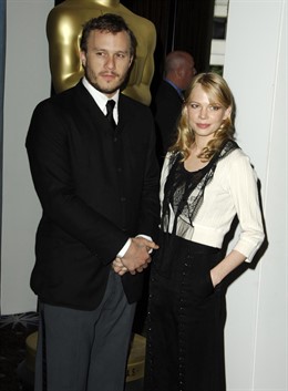 Michelle Williams y Heath Ledger