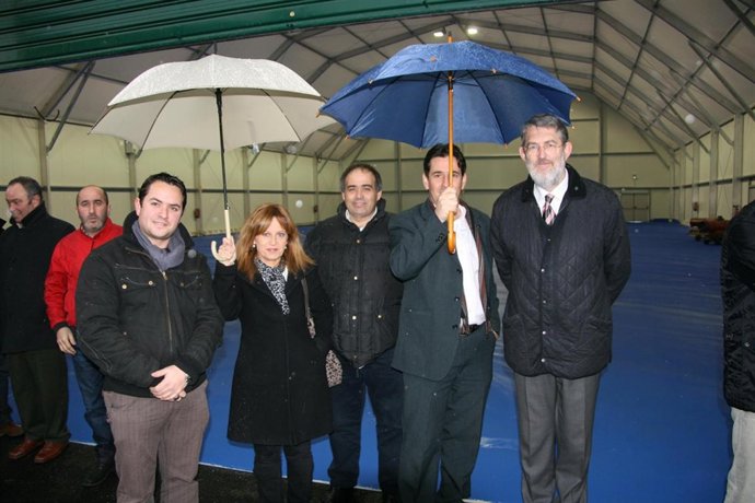 Visita de las obras. 