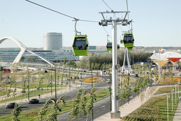 Telecabina en Zaragoza