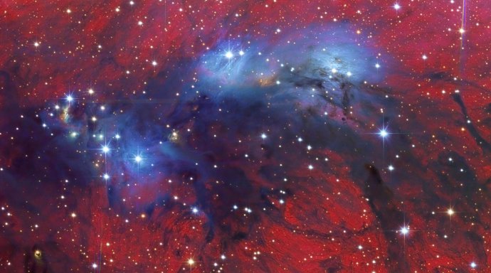 La región nebular de NGC 6914 en el Cisne