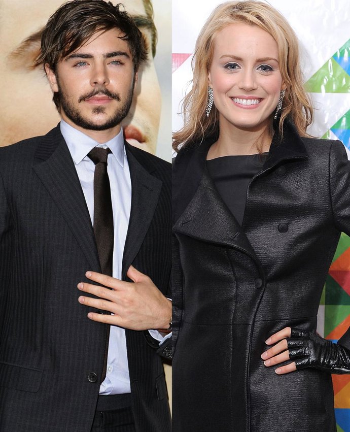 Montaje de Zac Efron y Taylor Schilling