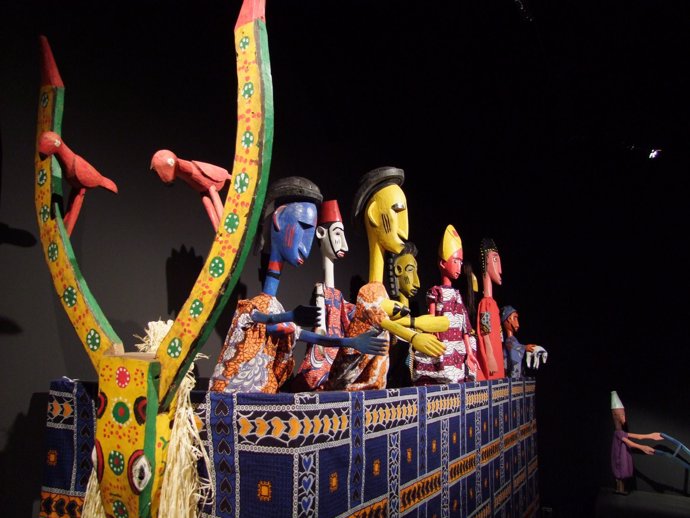 Exposición De 'Marionetas De Mali' Dentro De La Feria Internacional Del Títere