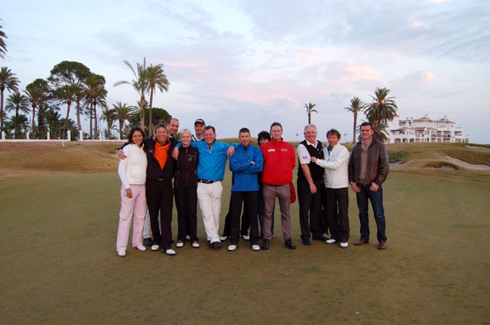 Una delegación de operadores turísticos de la compañía holandesa 3D Golfvakantes