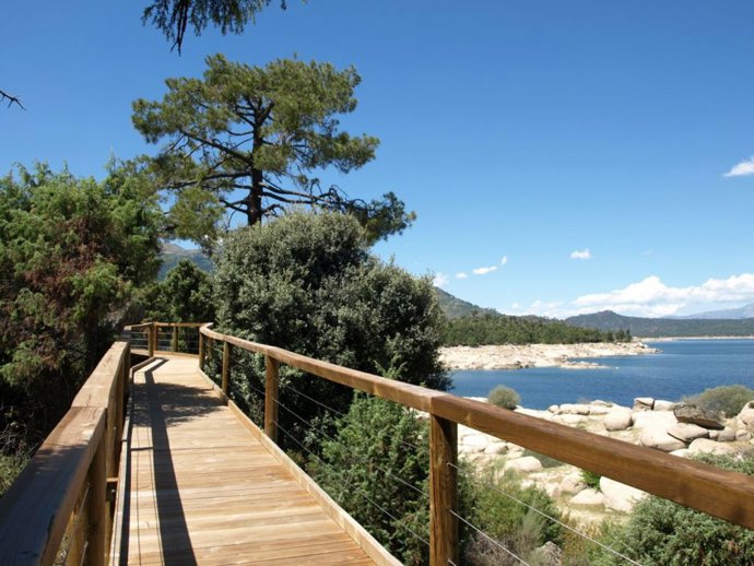 Senda accesible en el Valle de Iruelas, en Ávila.