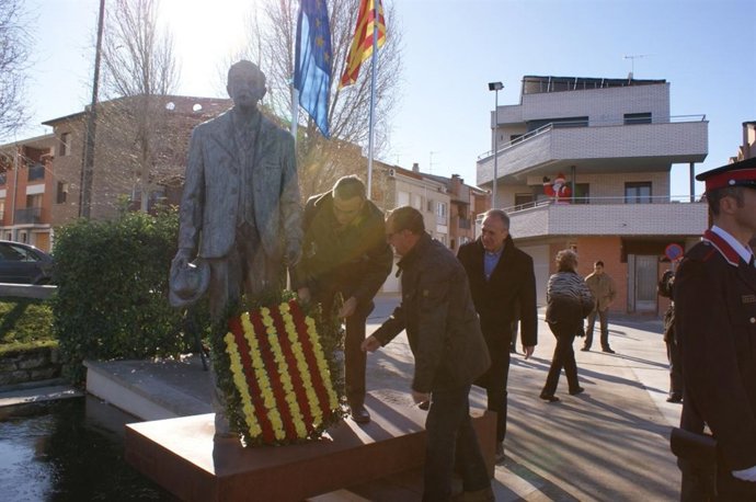 Gilabert Participa A L'homenatge Al President Macià A Les Borges Blanques