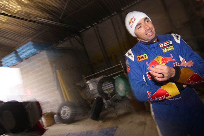 DAKAR RALLY 2010TEST NANI ROMA NISSAN NAVARA