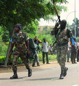 Soldados de Costa de Marfil