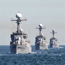 Buques de guerra de Corea del Sur