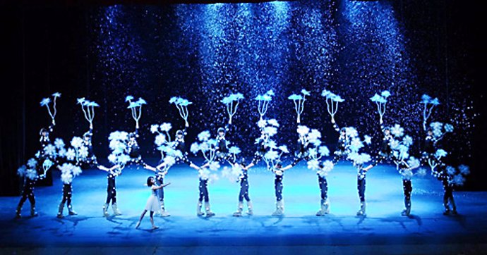 El Ballet Acrobático de Dalian presenta en Baluarte 'El Cascanueces'.