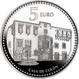 Moneda de la Casa de Colón de Las Palmas de Gran Canaria