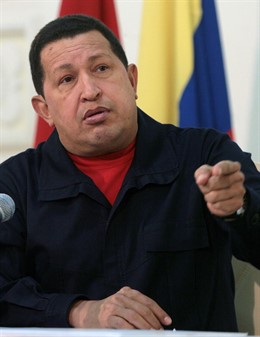 El presidente venezolano, Hugo Chávez.