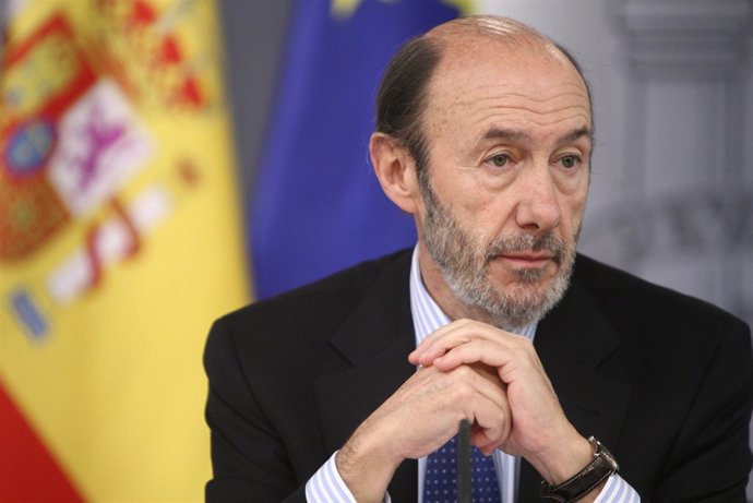 Primer plano de Alfredo Pérez Rubalcaba