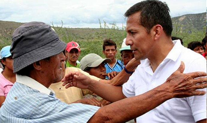 Ollanta Humala, candidato presidenciales Perú 2011