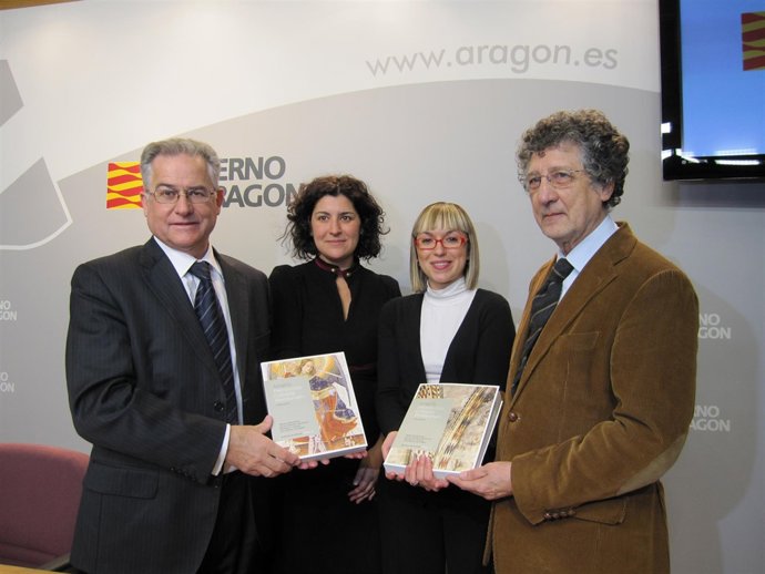 Presentación del libro sobre patriomnio cultural restaurado en Aragón