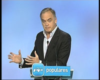 El PP nacional desautoriza a De la Riva y no respalda su opinión sobre el "efecto bumerán" de sus palabras sobre Pajín