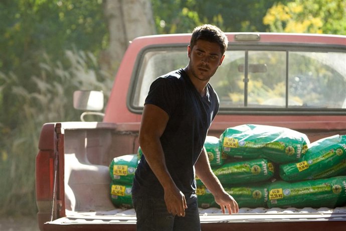 Zac Efron en una escena de su película 'The Lucky One'