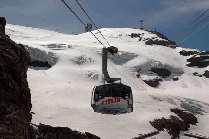 Teleférico giratorio del Monte Titlis