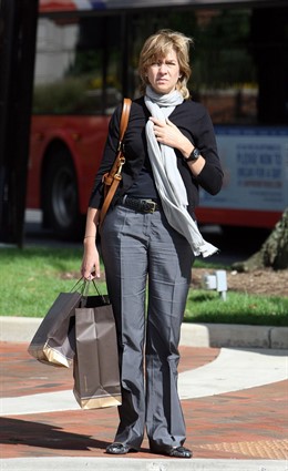 La Infanta Elena de compras por Washington