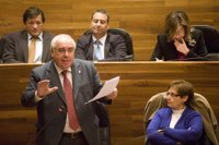 Areces dice que tener unas cuentas como las que hoy se aprobaron es "para estar muy satisfechos"