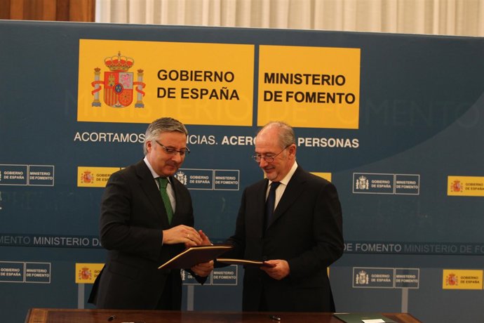 José Blanco con Rodrigo Rato